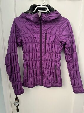 MEC Quilted Hooded Puffer Jacket - Purple